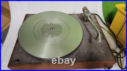 Vintage Acoustic Research AR XA Turntable ARXA Works Tested