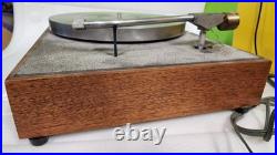 Vintage Acoustic Research AR XA Turntable ARXA Works Tested