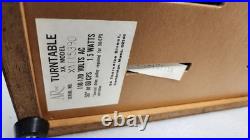 Vintage Acoustic Research AR XA Turntable ARXA Works Tested
