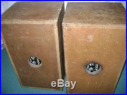 Vintage Acoustic Research Ar2ax Speakers, Sound Great Read Ad
