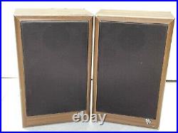 Vintage Acoustic Research Ar 18b Bookshelf Speakers-set Of Two