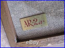 Vintage Acoustic Research Ar 2ax Speakers