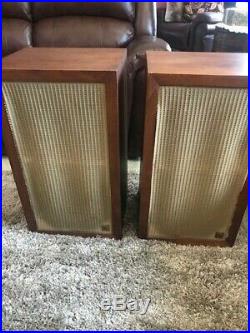Vintage Acoustic Research Ar-3 Ar3 Suspension Loudspeakers System Speakers