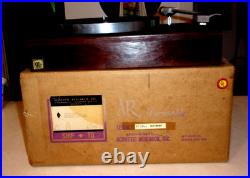 Vintage Acoustic Research Ar- Xa Turntable Working With Shure Cartri Dge