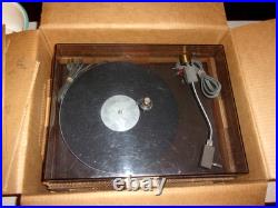 Vintage Acoustic Research Ar- Xa Turntable Working With Shure Cartri Dge