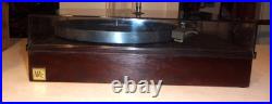Vintage Acoustic Research Ar- Xa Turntable Working With Shure Cartri Dge