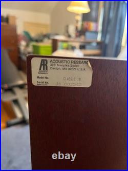 Vintage Acoustic Research Classic Model 18 Floorstanding Speakers