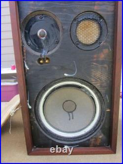 Vintage Acoustic Research Model AR-2AX Stereo Speakers Pair USA work