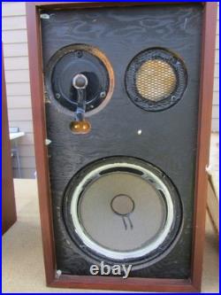 Vintage Acoustic Research Model AR-2AX Stereo Speakers Pair USA work