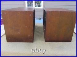 Vintage Acoustic Research Model AR-2AX Stereo Speakers Pair USA work