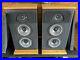 Vintage Acoustic Research TSW 315 3 way loud speakers oak cabinets