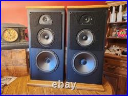 Vintage Acoustic Research TSW-510 Three Way Speakers