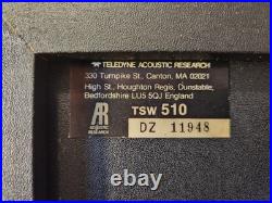 Vintage Acoustic Research TSW-510 Three Way Speakers