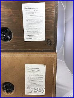 Vintage All Original Stereo Acoustic Research AR3a Speakers AR-3a Ex Condition