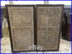 Vintage Ar-4 Acoustic Research Speakers Tested Working