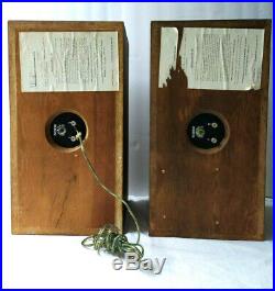 Vintage Ar Acoustic Research Ar-4 Loudspeakers Speakers