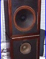 Vintage, Early Production, Acoustic Research AR-1 Speakers Serial #s 2014 & 9226