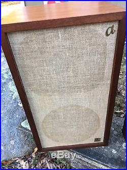 Vintage HIFI Acoustic Research AR2-Ax AR2ax main Stereo LOUDSPEAKERS A+ Cases