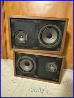 Vintage H. H. Scott Acoustic Suspension Bookshelf Speakers, Mass. USA, TESTED