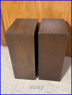 Vintage H. H. Scott Acoustic Suspension Bookshelf Speakers, Mass. USA, TESTED