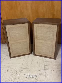 Vintage H. H. Scott Acoustic Suspension Bookshelf Speakers, Mass. USA, TESTED