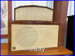 Vintage Janszen Loudspeaker 1-30 & Acoustic Research AR-1W Woofer Speaker