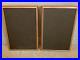 Vintage Marimba Loudspeakers Teak Wood Cabinets Tested & Working 19 x 13