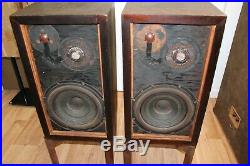 Vintage Matched Pair AR3 Speakers All Original Sounds Great S/N 51943 51944