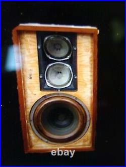 Vintage Mid Century AR2 Speakers Sound Great & Real Lookers
