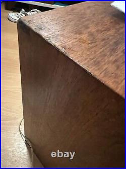 Vintage Mid Century Acoustic Research AR4 Wood Tabletop Speakers Excellent