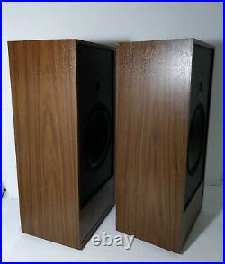 Vintage PAIR Teledyne Acoustic Research AR-28BX Speakers (Needs to be refoamed)