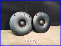 Vintage Pair AR Acoustic Research 5ohm Tweeters From S-40 Speakers Tested/Workin Vintage Pair AR Acoustic Research 5ohm Tweeters From S-40 Speakers Tested/Workin