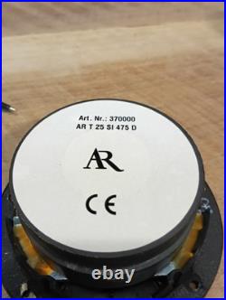 Vintage Pair AR Acoustic Research 5ohm Tweeters From S-40 Speakers Tested/Workin Vintage Pair AR Acoustic Research 5ohm Tweeters From S-40 Speakers Tested/Workin
