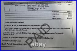 Vintage Pair Acoustic Research AR5 Loud Speakers