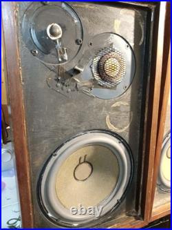 Vintage Pair Acoustic Research AR5 Loud Speakers NEW FRESH REFOAM AMAZING SOUND