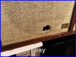 Vintage Pair Acoustic Research AR5 Loud Speakers NEW FRESH REFOAM AMAZING SOUND