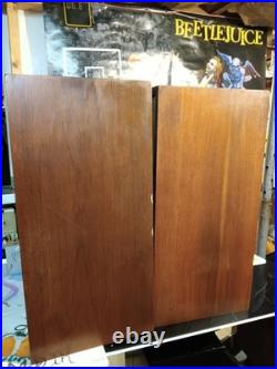 Vintage Pair Acoustic Research AR5 Loud Speakers NEW FRESH REFOAM AMAZING SOUND