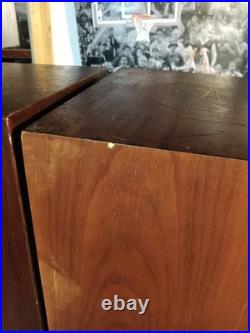 Vintage Pair Acoustic Research AR5 Loud Speakers NEW FRESH REFOAM AMAZING SOUND