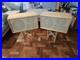 Vintage Pair Of AR-2A Speakers Blonde Birch Or Pine Wood MCM Good Working Cond