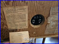 Vintage Pair Of AR-2A Speakers Blonde Birch Or Pine Wood MCM Good Working Cond