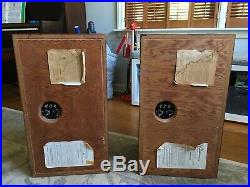 Vintage Pair Of Acoustic Research AR-3a Speakers LOCAL PICKUP ONLY