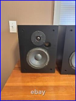 Vintage Pair ROR System D Stereo Speakers Excellent Refoamed Audio Research Vintage Pair ROR System D Stereo Speakers Excellent Refoamed Audio Research