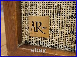 Vintage Pair of Acoustic Research AR2a Speakers Walnut Cabinets, MCM
