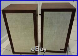 Vintage Pair of Acoustic Research AR3a Audio Stereo Speakers AR1 AR3 lil brother
