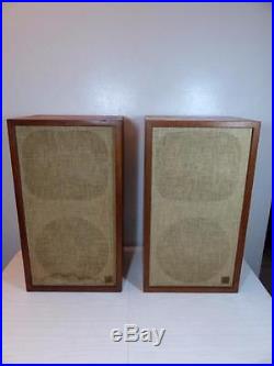 Vintage Pair of Acoustic Research AR-2AX Speakers ALL ORIGINAL FREE SHIPPING