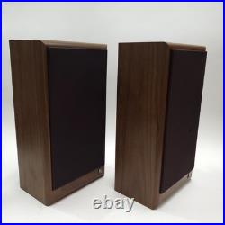 Vintage Pair of Acoustic Research AR 38B 3-Way Speakers Tested Parts Repair