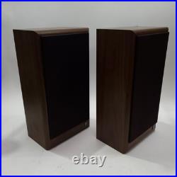 Vintage Pair of Acoustic Research AR 38B 3-Way Speakers Tested Parts Repair
