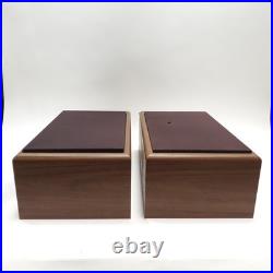 Vintage Pair of Acoustic Research AR 38B 3-Way Speakers Tested Parts Repair