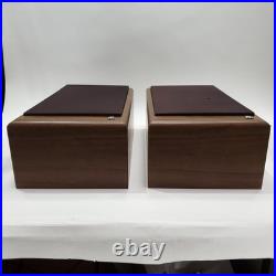 Vintage Pair of Acoustic Research AR 38B 3-Way Speakers Tested Parts Repair