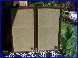 Vintage Pair of Acoustic Research AR-4X Speakers PLAYS FINE